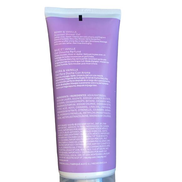 Mary Kay Berry & Vanilla Scented Shower Gel - 6.7 fl. oz. New - Picture 2 of 5